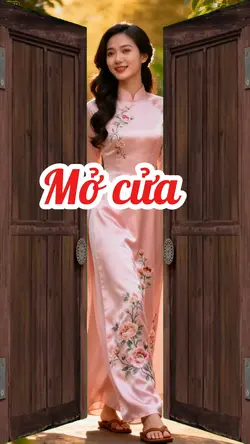Mở cửa 
