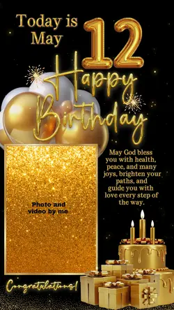 Birthday 12 May