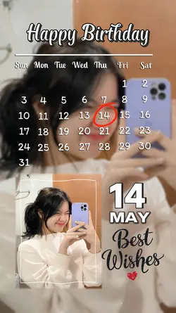14 MAY, HBD TO ME