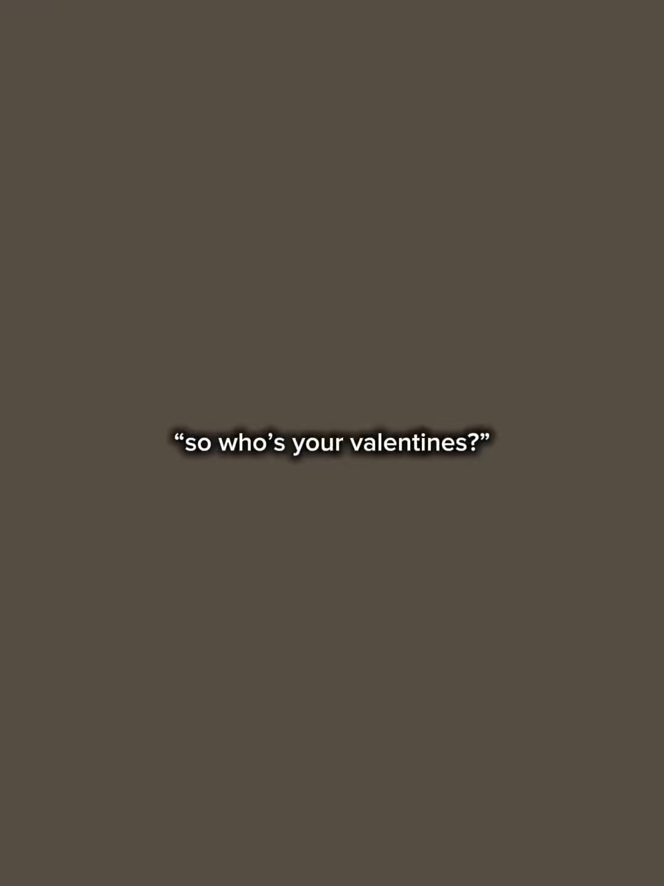 Qui est ta Saint-Valentin 