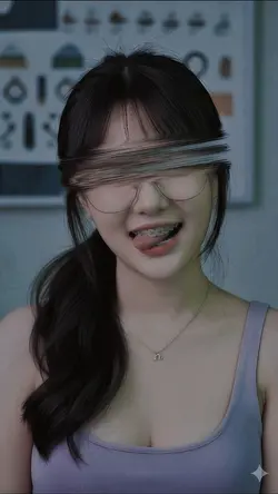 blur eye effect