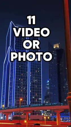 11 video or photo