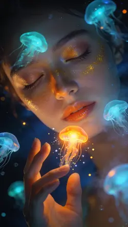 Glowing Jellyfish Dream