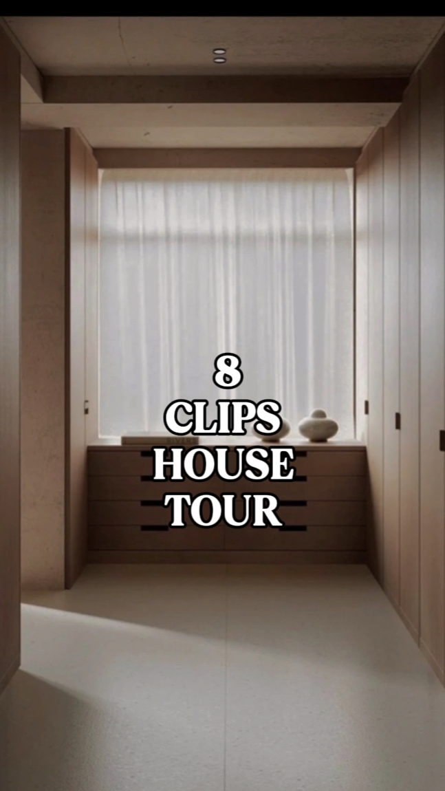 8 clips house tour 