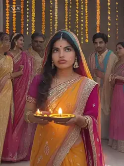 Indian diwali festiv