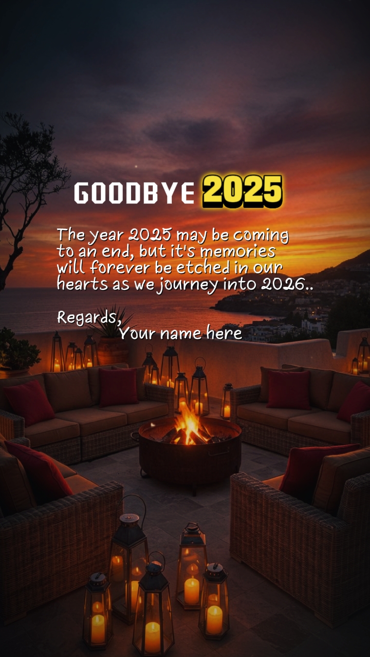 Adeus 2025