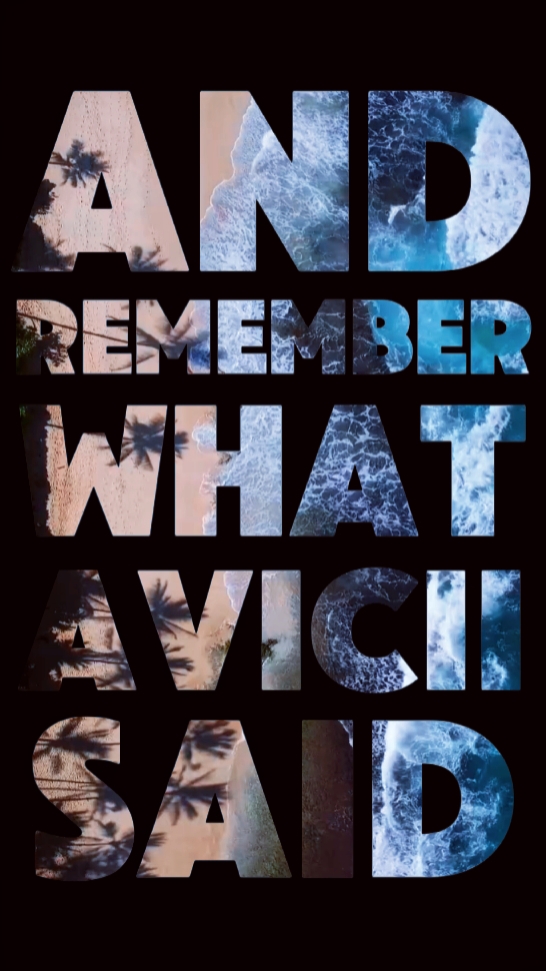 Avicii said