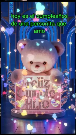 feliz cumple Hijo