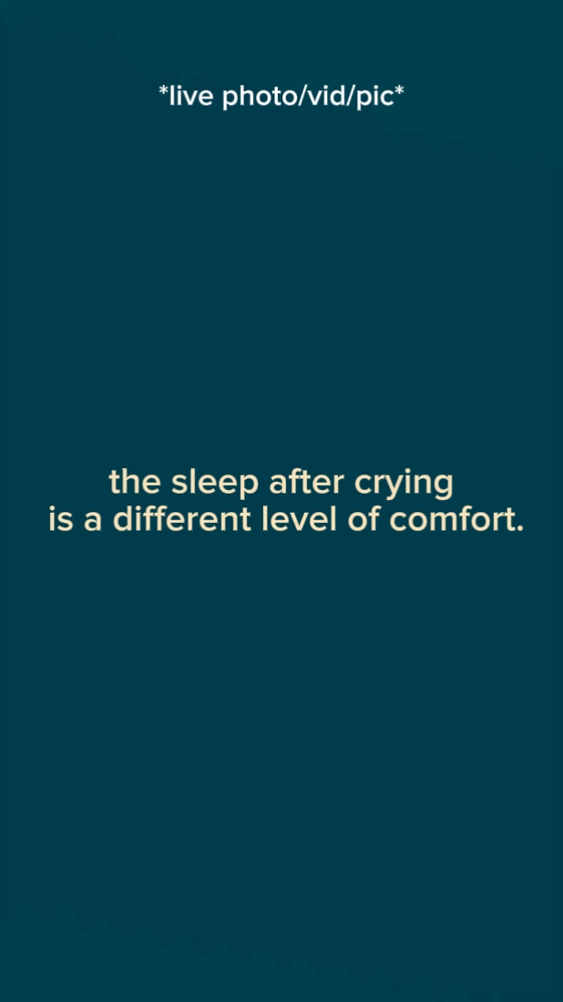 Ang pagtulog pagkatapos ng cryi