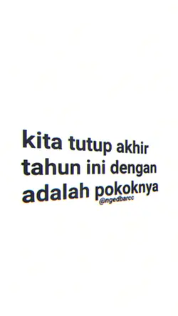 adalah pokoknya 
