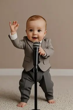 Singing baby 