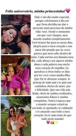parabéns filha 