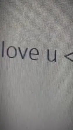 Love u 