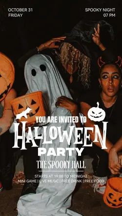 Halloween invite 