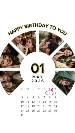 BIRTHDAY 1th MAY
