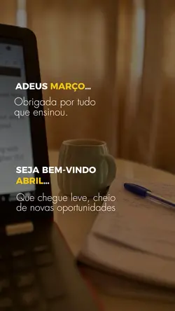 Seja bem vindo abril