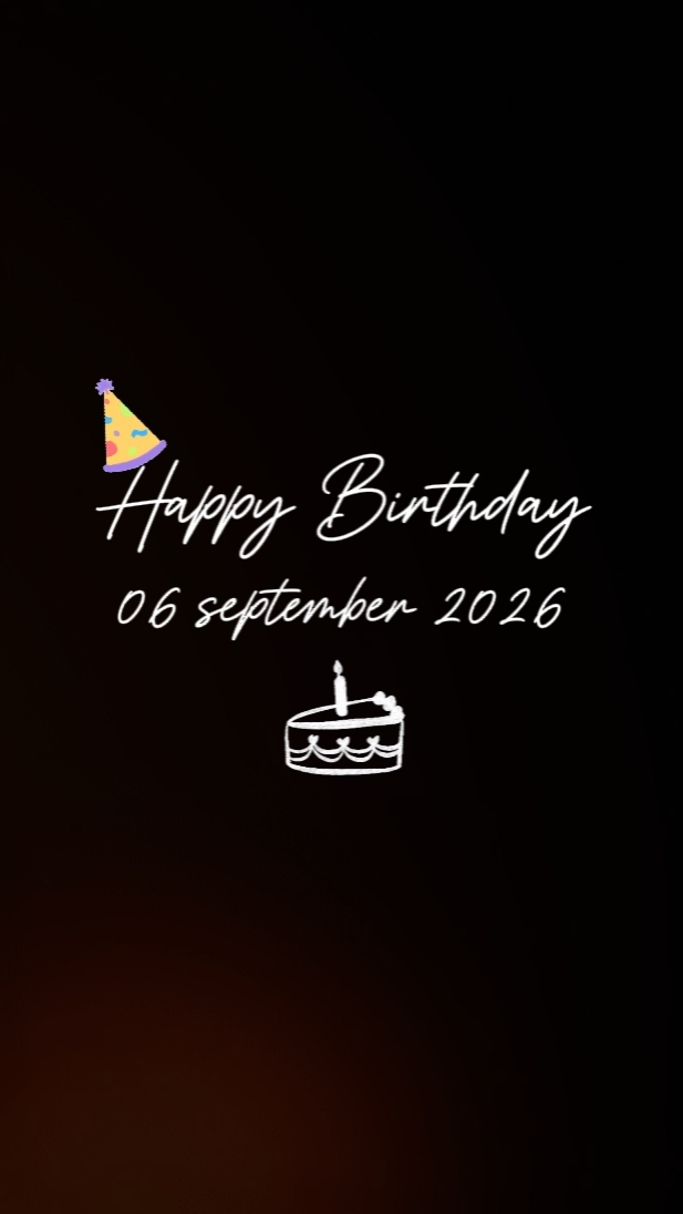 FELIZ ANIVERSÁRIO
