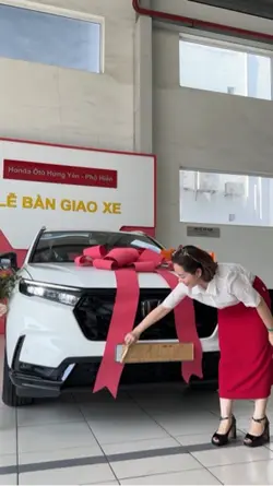 Bàn giao xe crv