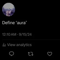 Define ‘aura’