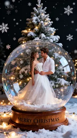 Snow globe Couple 