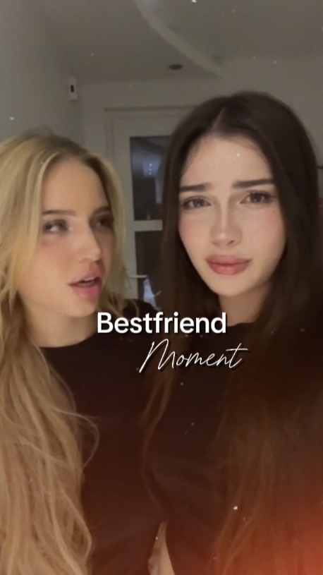 Best friend moment