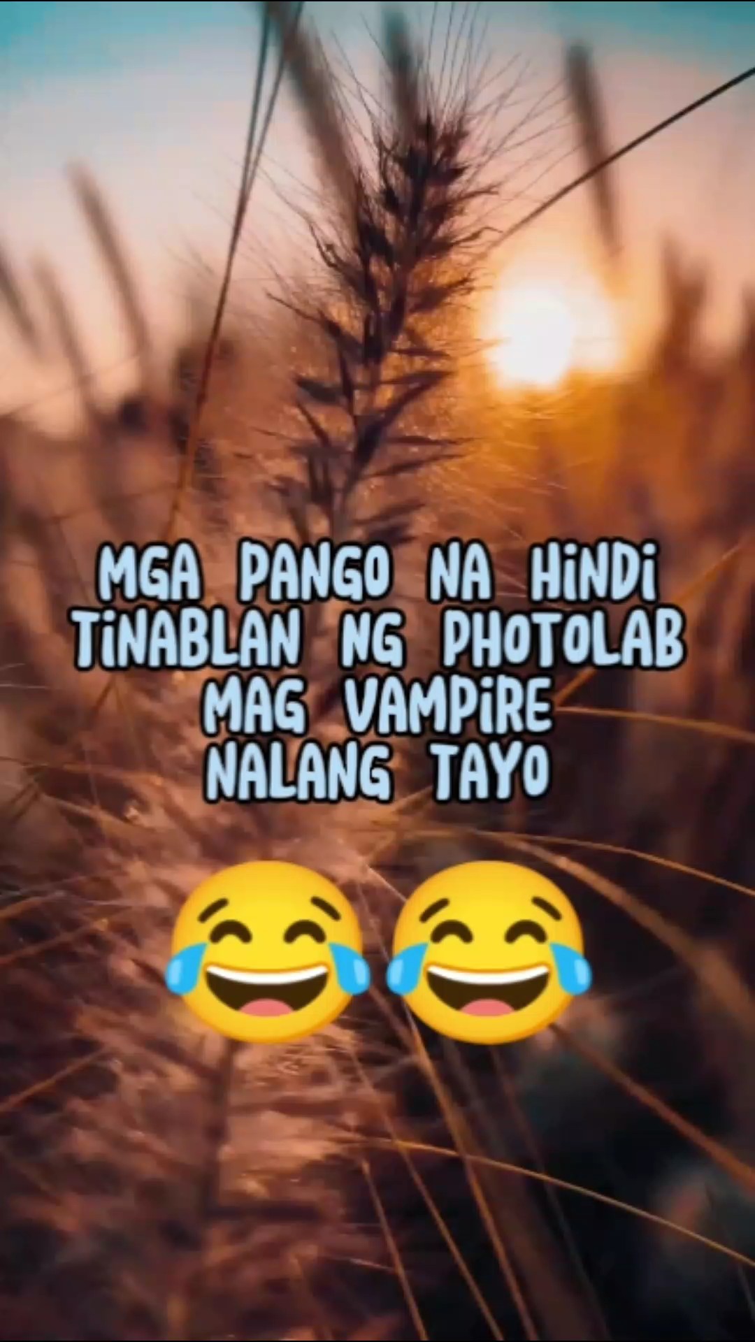 Mag vampire nalang E