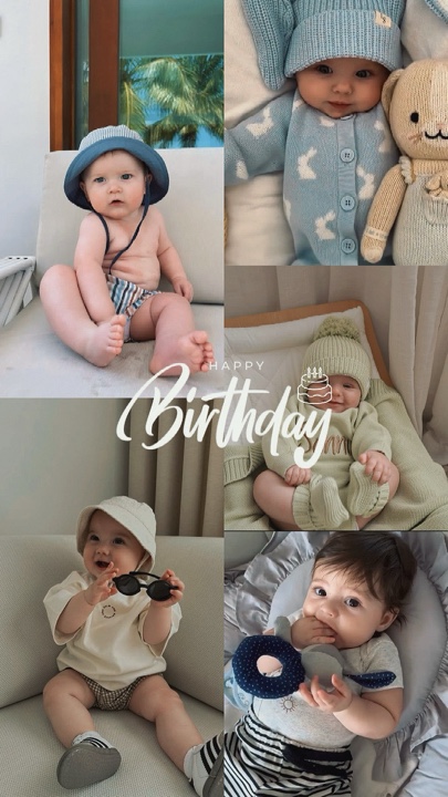 Birthday little baby