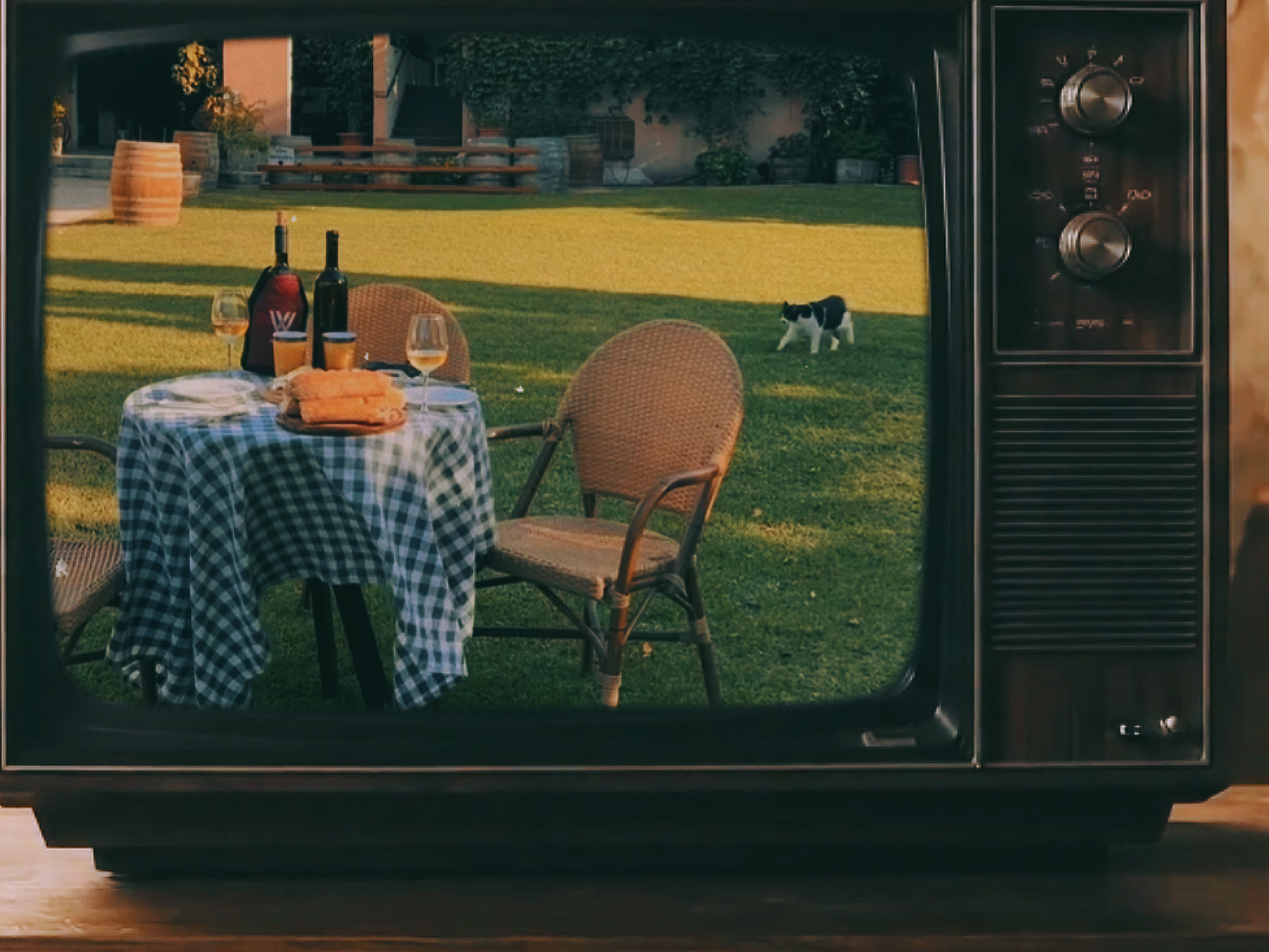 old TV vintage