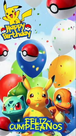 CUMPLEAÑOS PIKACHU 