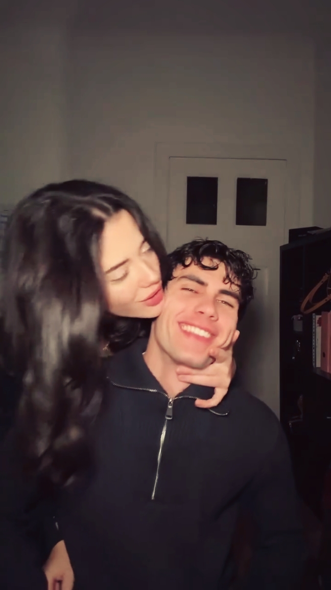 Foto en vivo de pareja