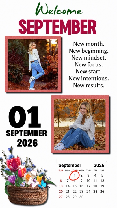 Bienvenue en septembre 