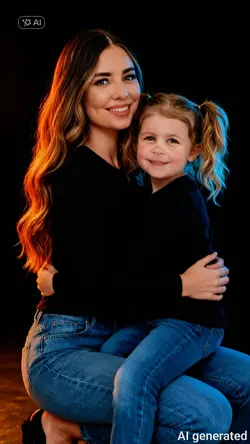 ensaio mãe e filha