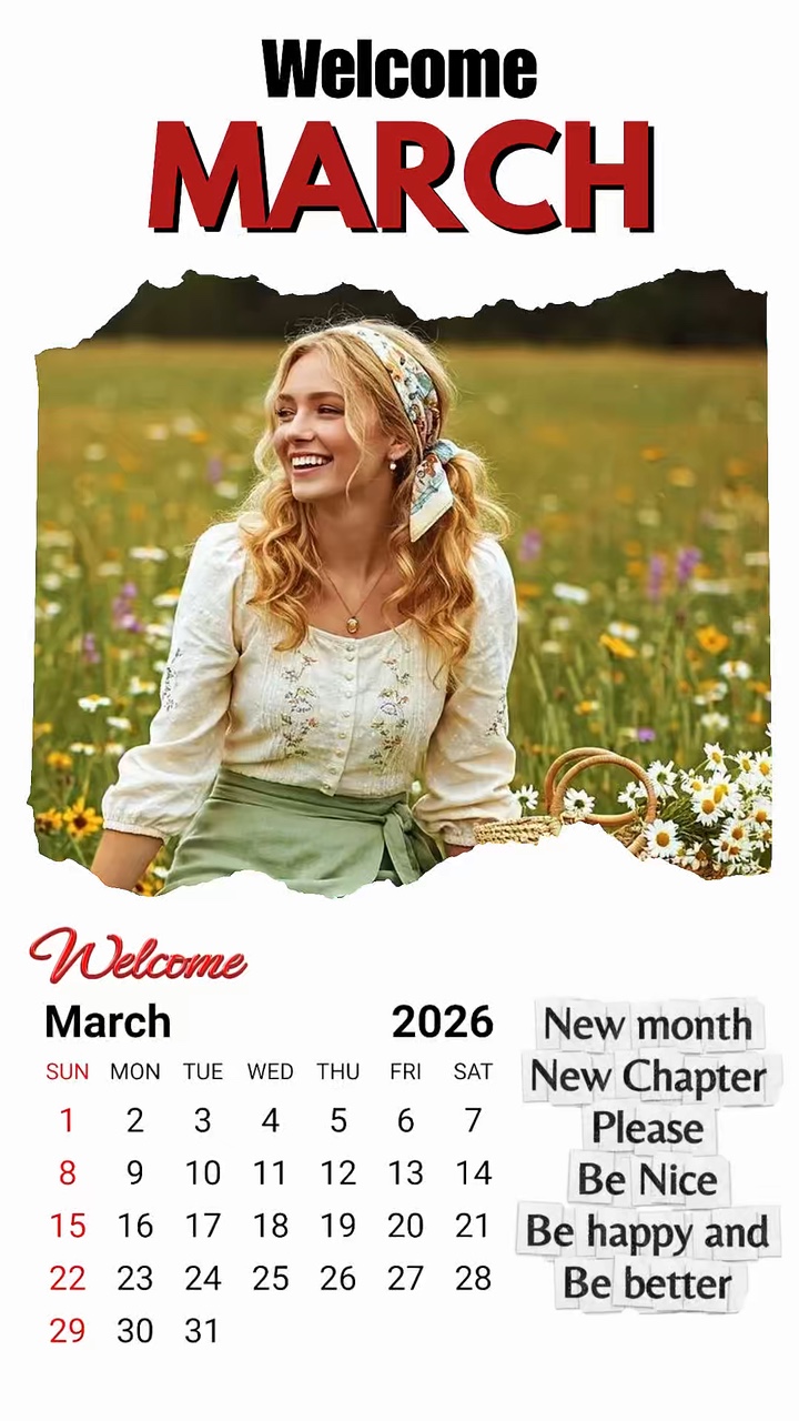 Bienvenido marzo de 2026