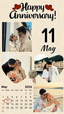 Anniversary 11 May 