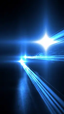 explosion BLUE