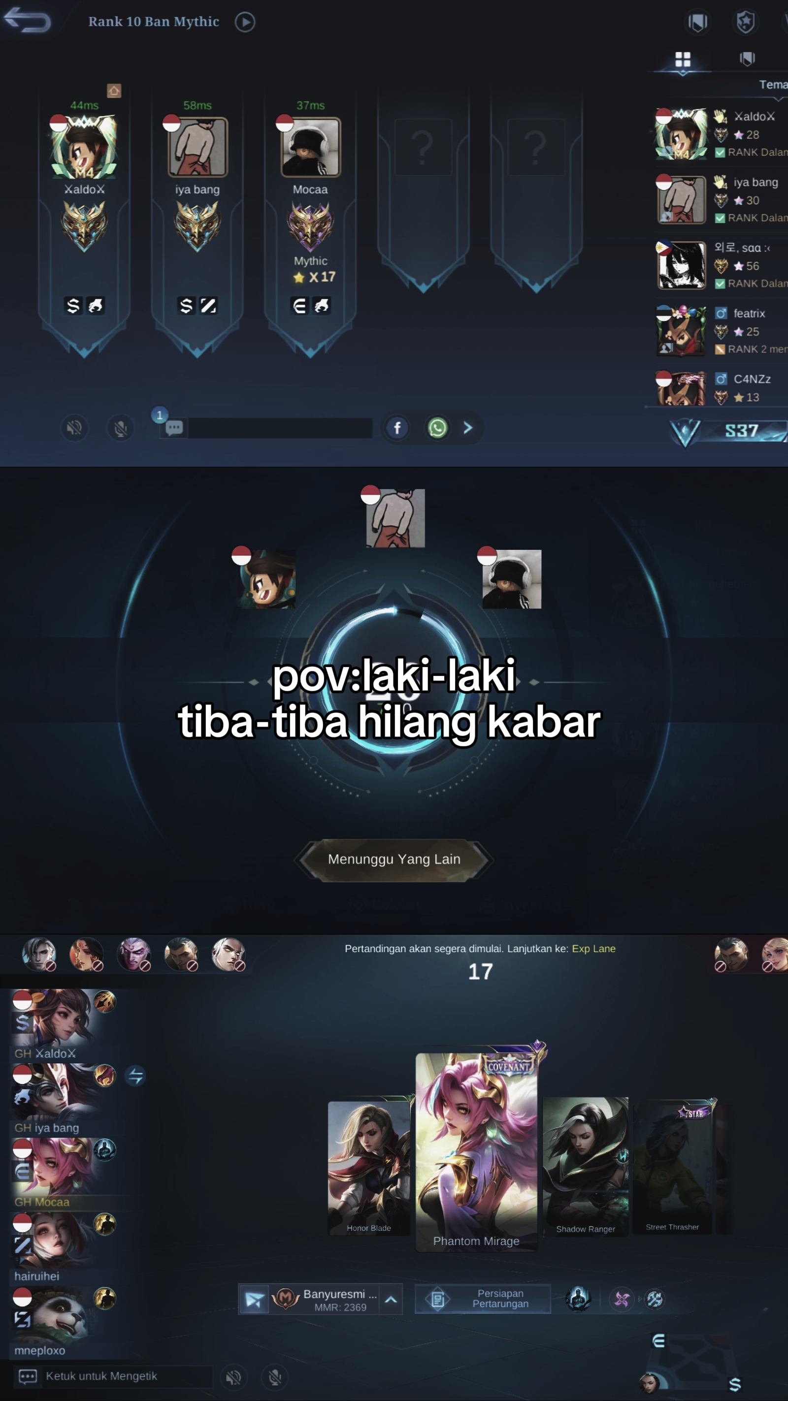 pov laki-laki hilang