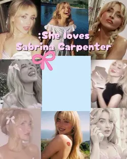 She loves Sabrina🩷