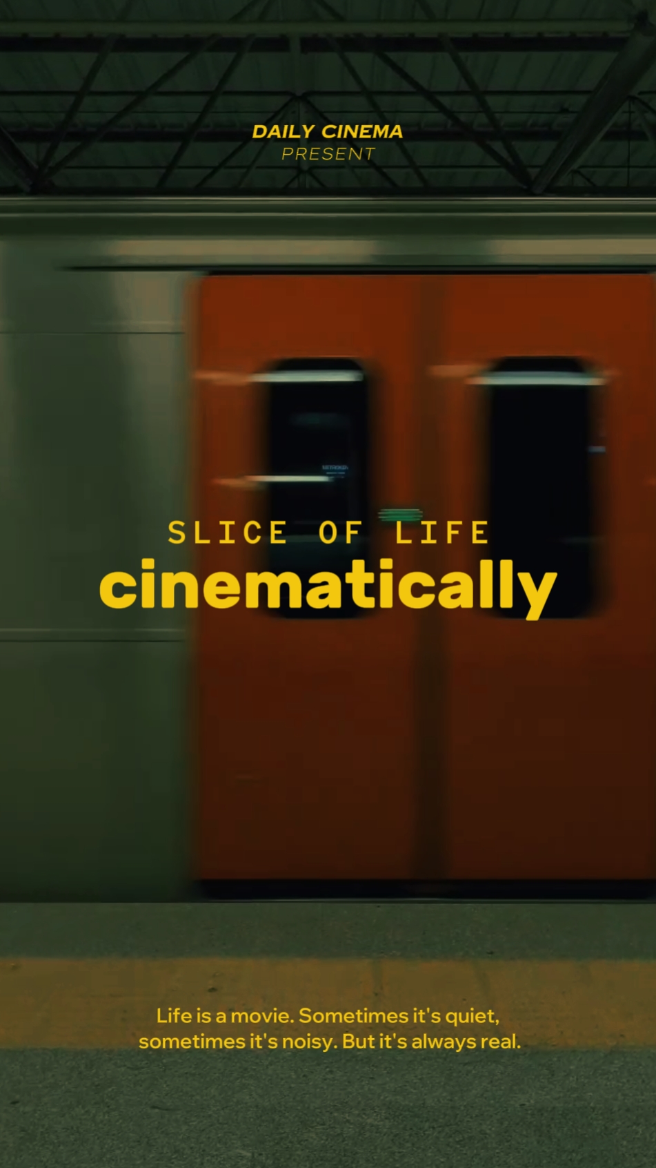 Un trozo de cine de vida