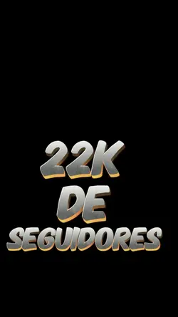 22k de seguidores 
