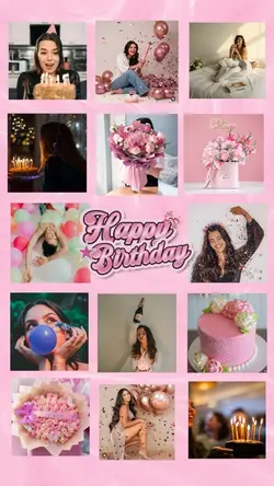 Happy birthday pink