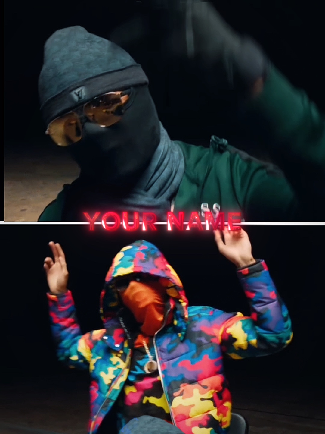 Montagem tomada