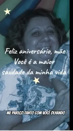 Aniversário mãe fale