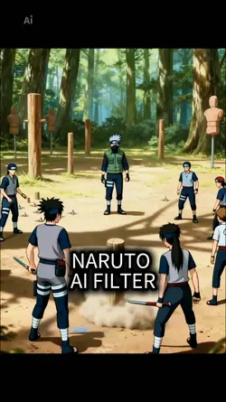 AI filter Naruto 
