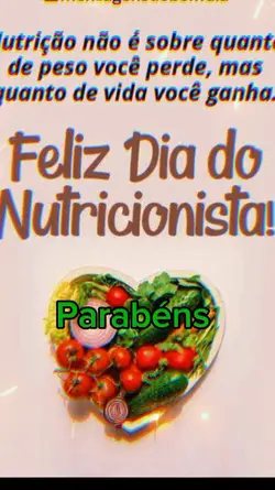 Dia do nutricionista
