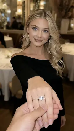 Show off the ring