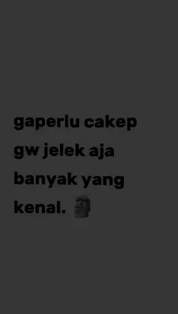 Yg penting banyak 