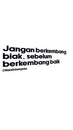 jgn berkembang biak