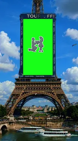 Eiffel Ad Display