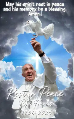 🙏🏾SIP POPE FRANCIS🙏🏾