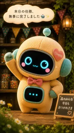 🤖チャッピーみんなで食べるラーメンは格別